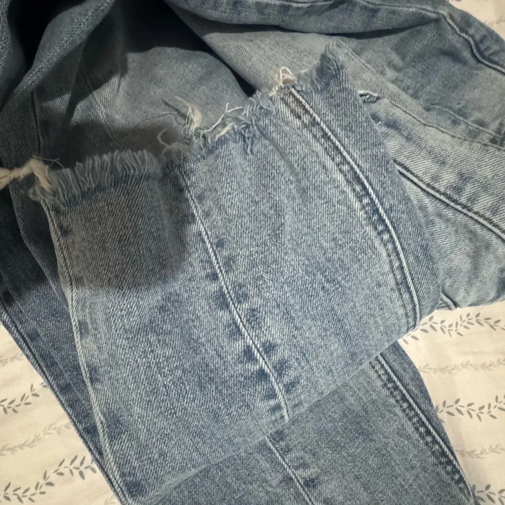 Aritzia Denim Forum The Arlo High Rise Straight size 23 - Image 6