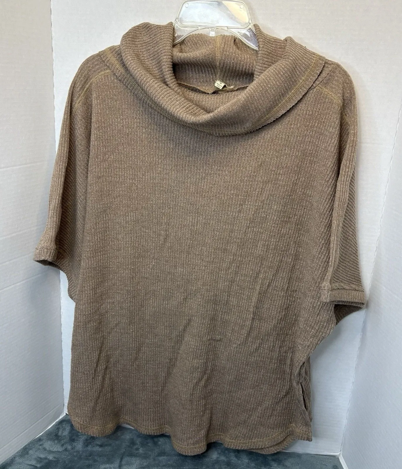 Kori America Dolman Sleeve Cowl Neck Sweater Size Medium Cozy Earthy Boho - Image 1