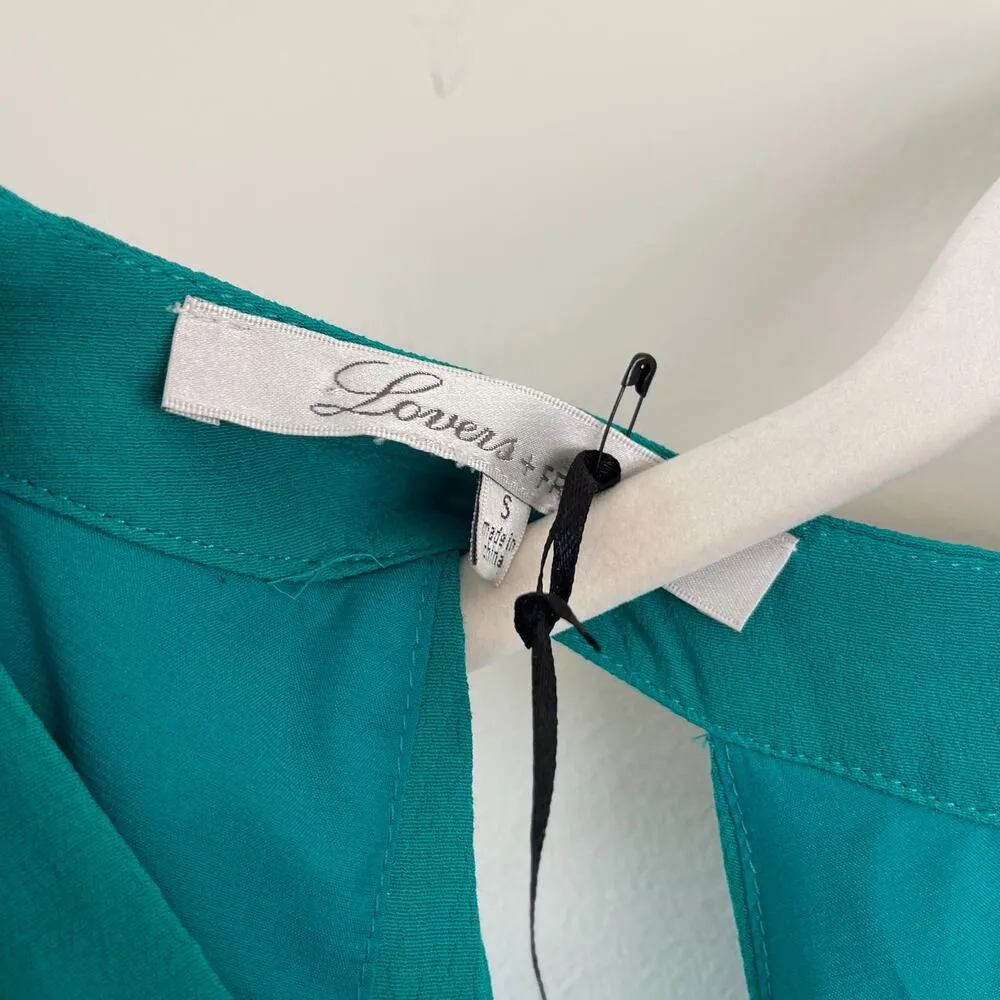 LOVERS + FRIENDS Botanic A Line Crop Pom Pom Top NEW Size Small - Image 6