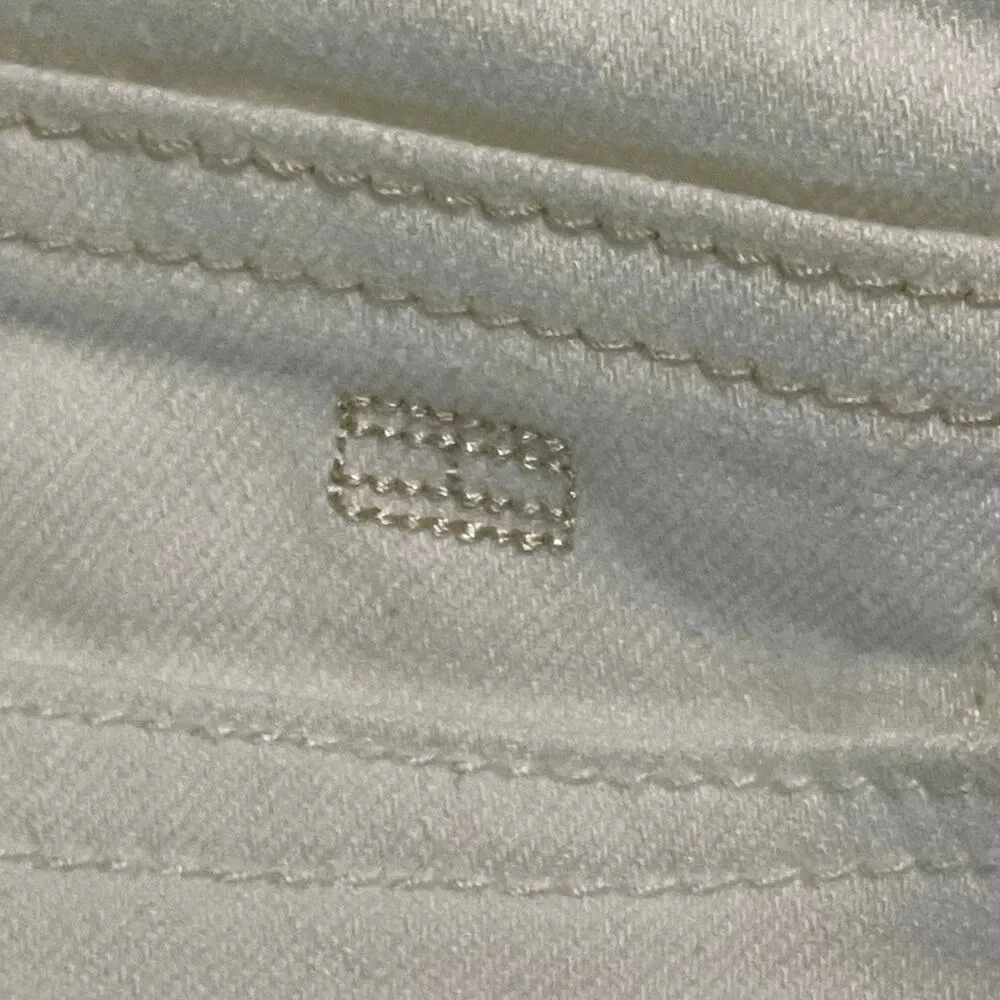 Tommy Hilfiger American Hope Classic Rise White Skinny Jeans 10 - Image 4