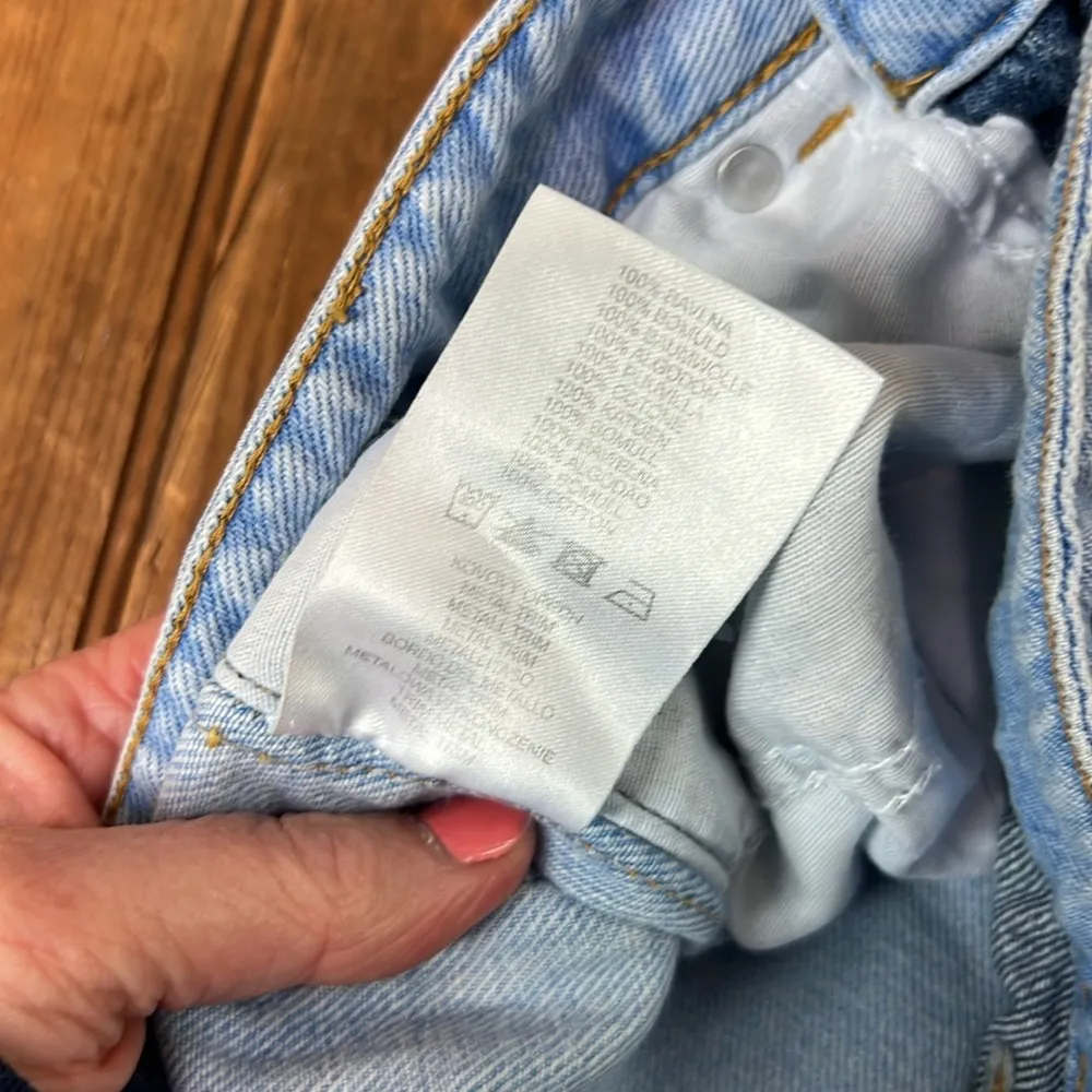 Women’s The Ragged Priest high waisted, patchwork jeans, size 26 - Image 7