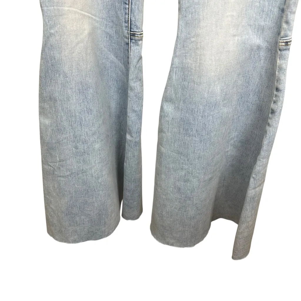 We The Free Just Float On Flare Jeans Wide Leg Y2K Sea Mist Blue 29 Y2K Festival - Image 7