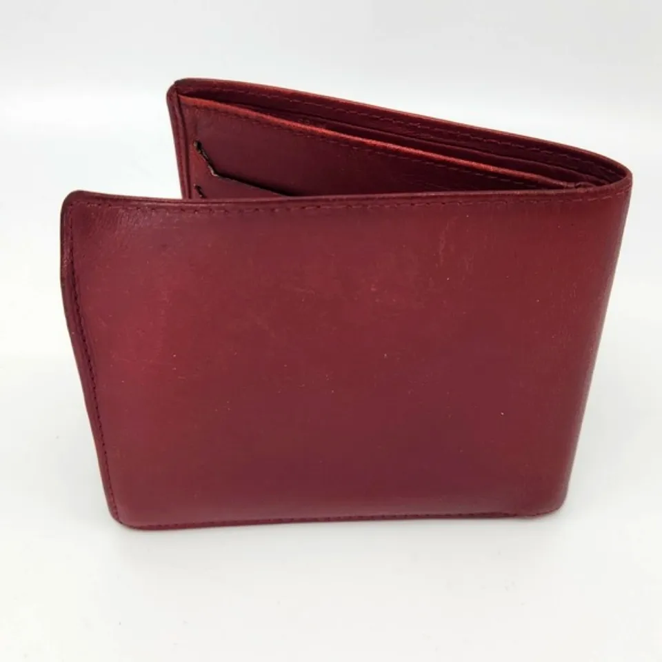 Dior Burgundy Wallet with Gold “CD” Accent. VERY good condition. - Image 5