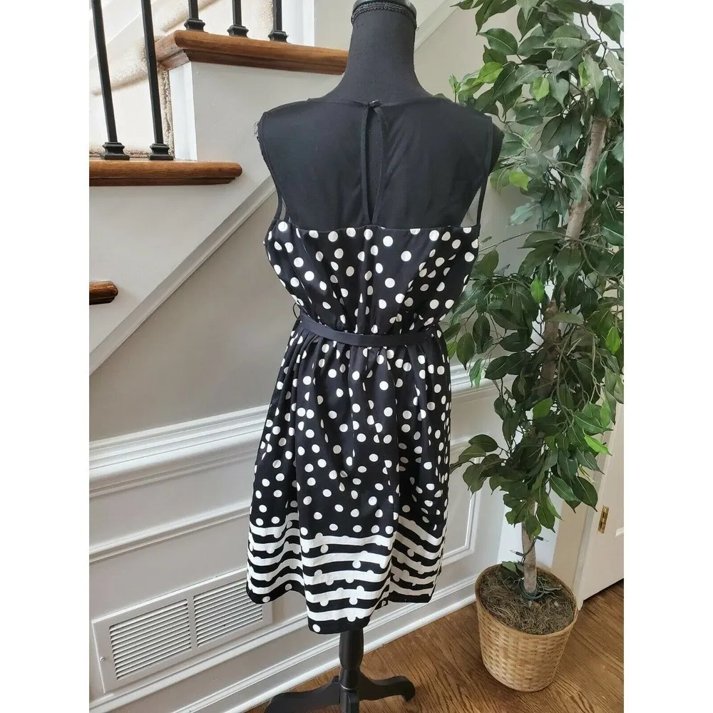 Motherhood Maternity Women Cotton Sleeveless Dress Black Size L - Image 6