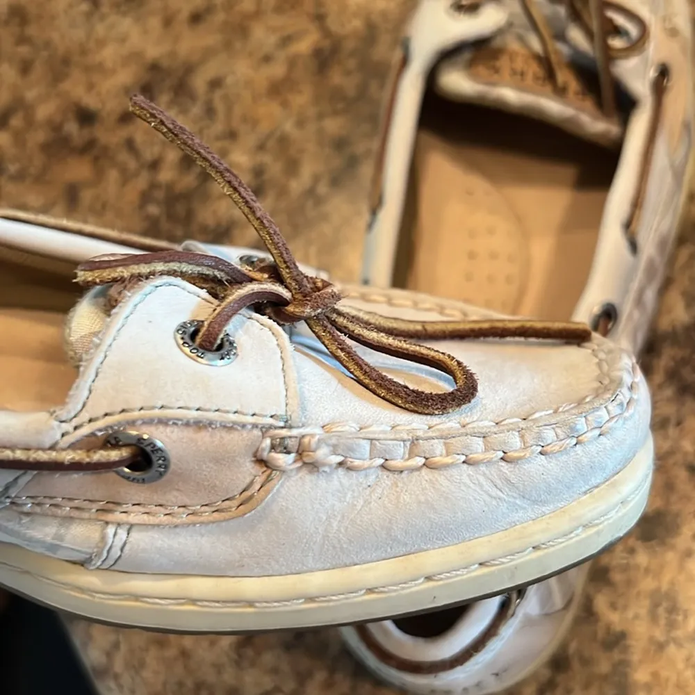 Sperry Womens Plaid Boat Shoes - Image 4