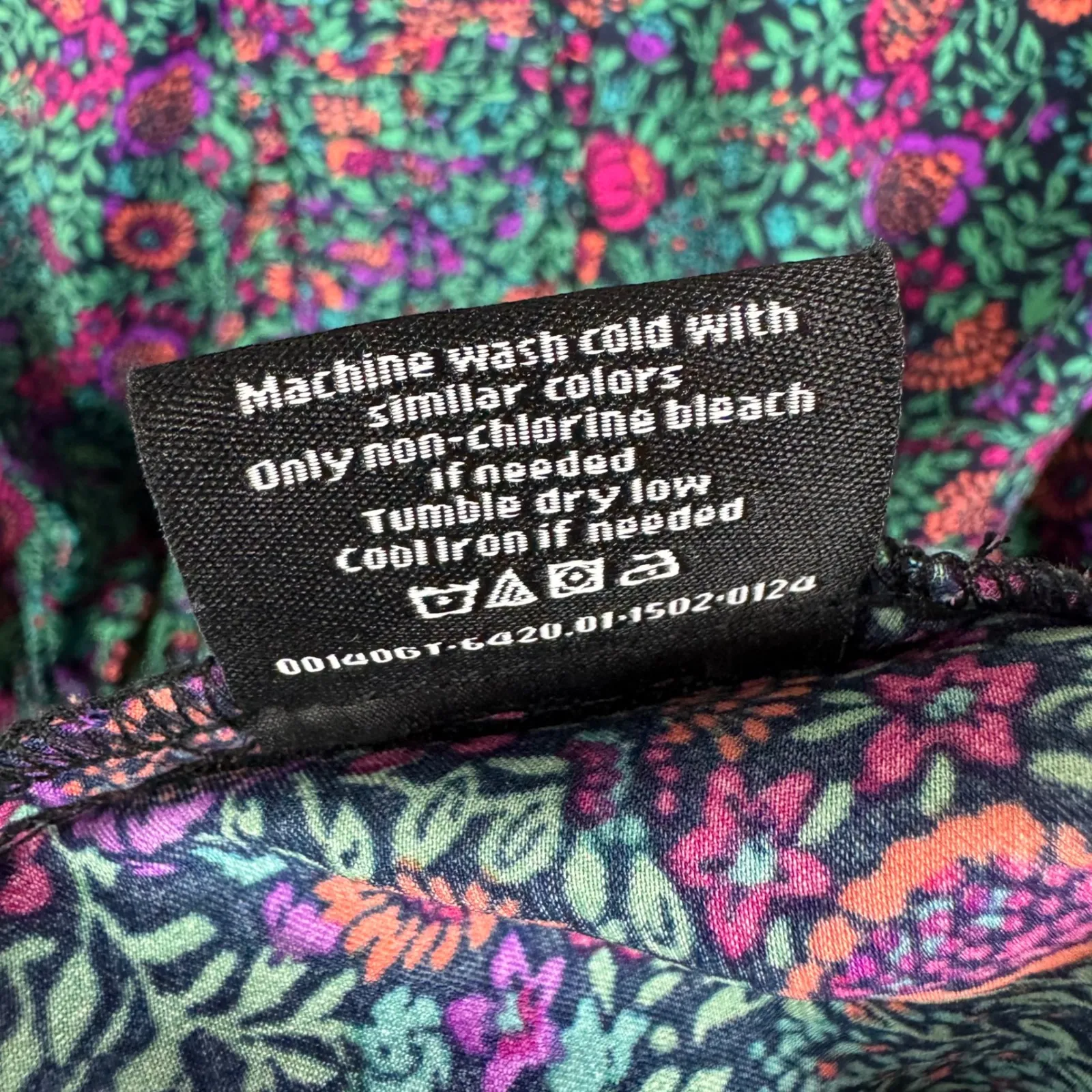 Summersalt The Silky Luxe Ruffled‎ Romper Sz Small Floral Cover Up Beachy Resort - Image 10