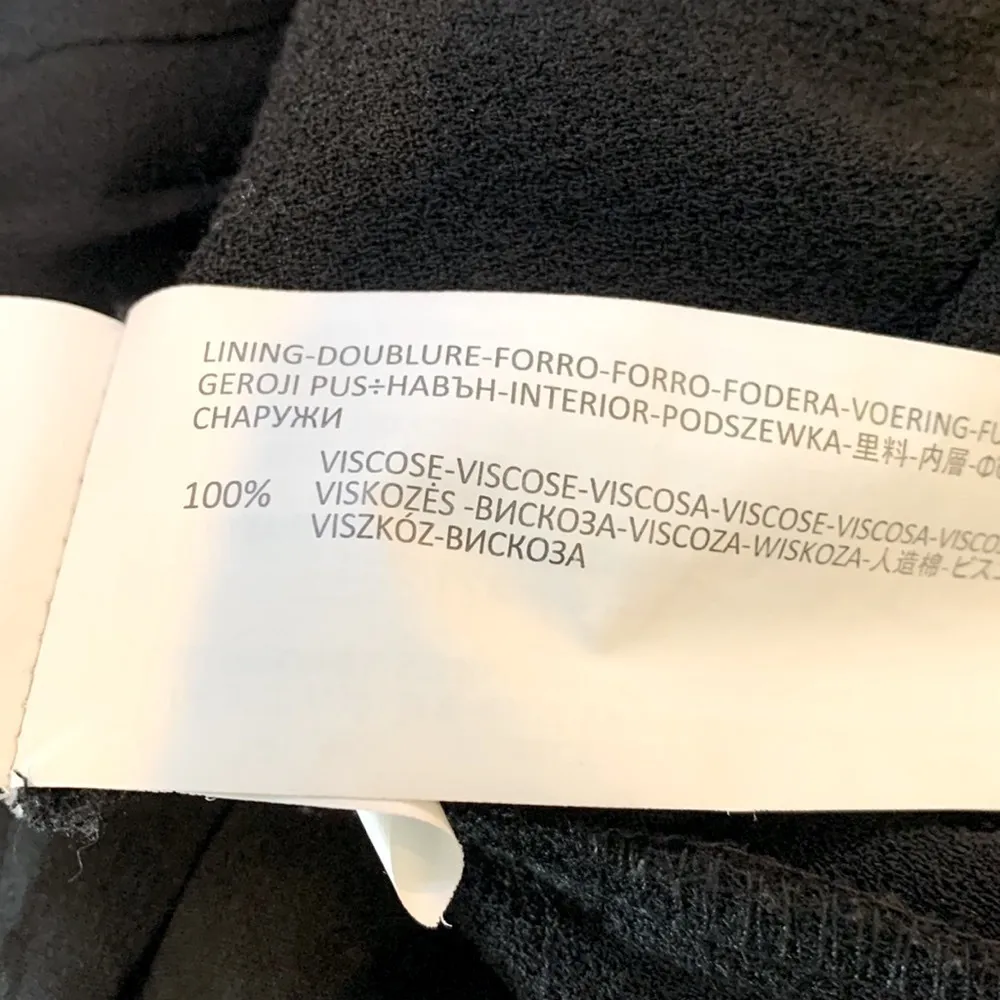 MinkPink Moonshine Striped Wrap Front Romper w/ Pockets Black & White Sz Medium - Image 9