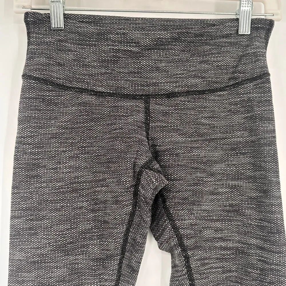 Lululemon Wunder Under Align Heathered Grey Leggings Size 4 - Image 2