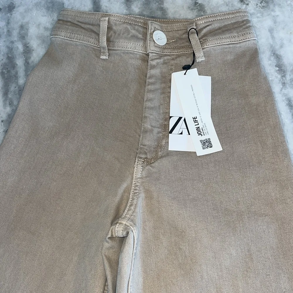 Zara High Rise Wide Leg Pants - Image 7