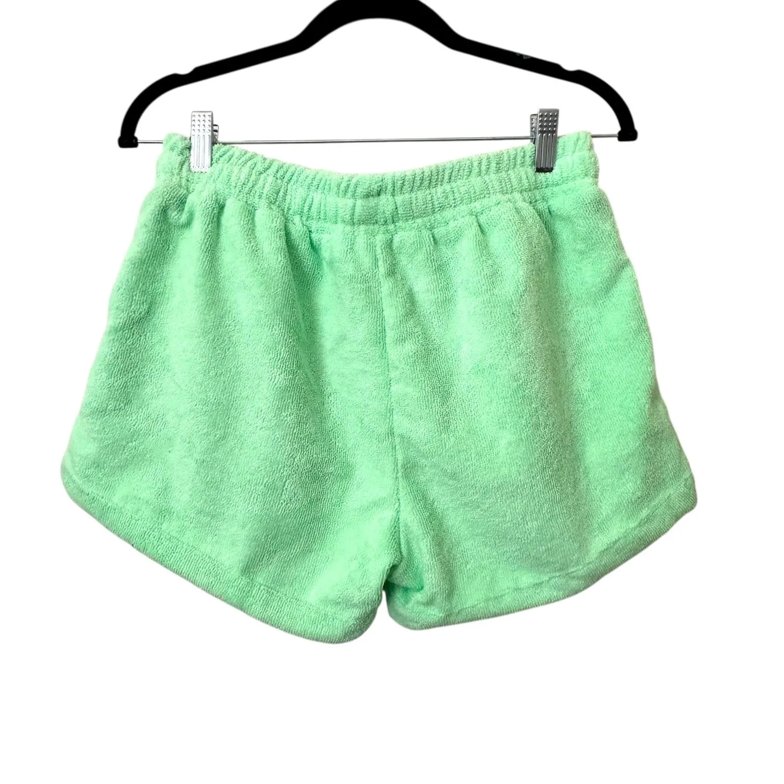 JOCELYN Kauai French Terry Shorts Green NWT Sz PS‎ - Image 3