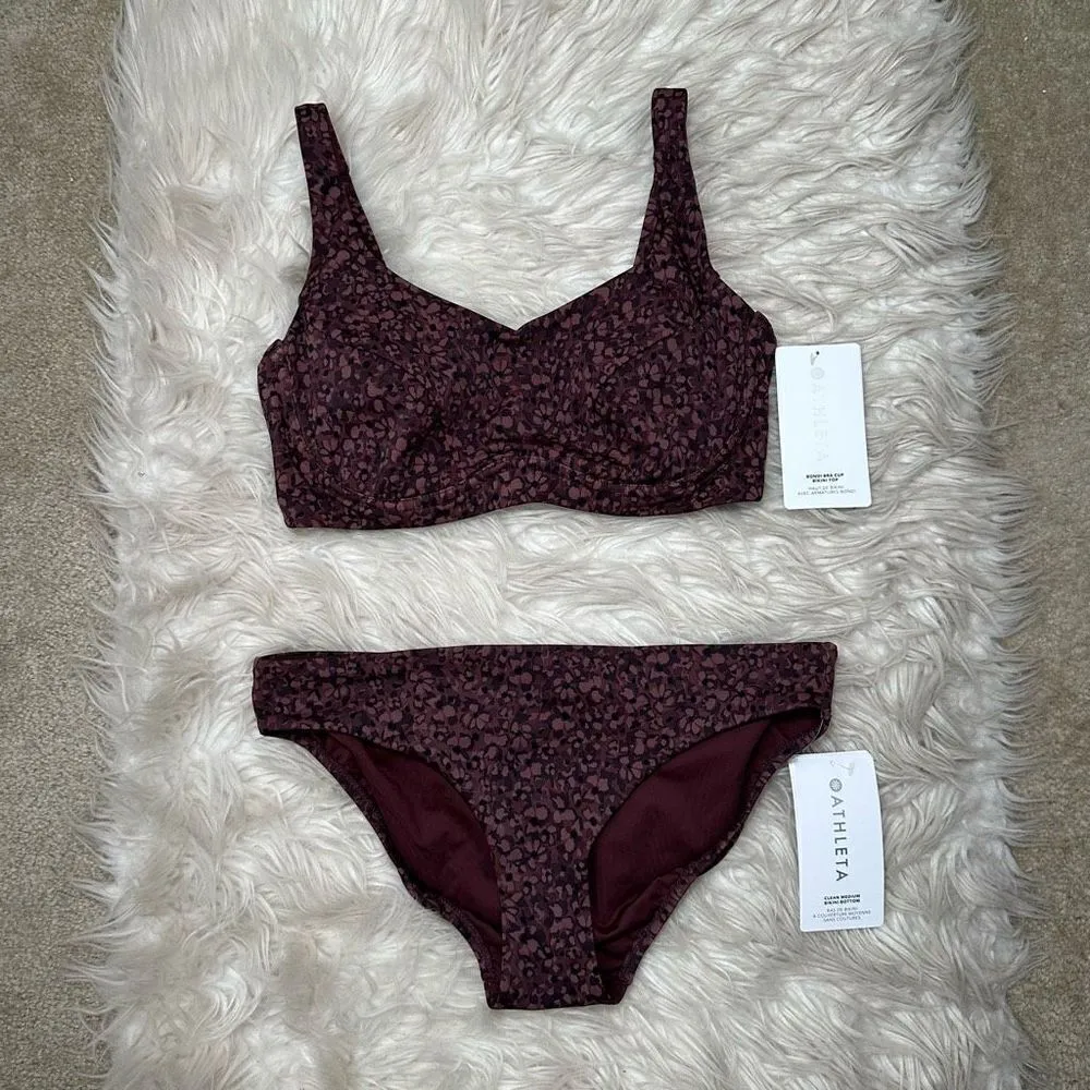Conscious Crop Bikini Top D-DD and Clean Medium Bikini Bottoms - Image 6
