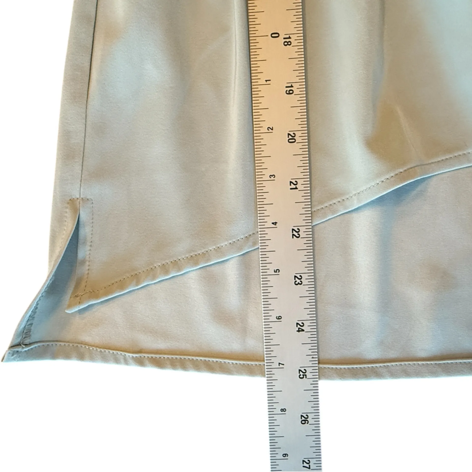 Sister Jane Blouse Sage Green Pleated Button Up Long Sleeve Women’s Size Small - Image 11