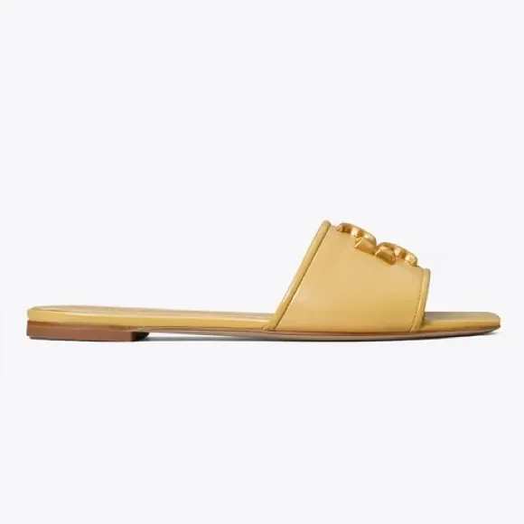 NWOB Tory Burch ELEANOR SLIDE in Cornbread Yellow Size 8.5 - Image 3