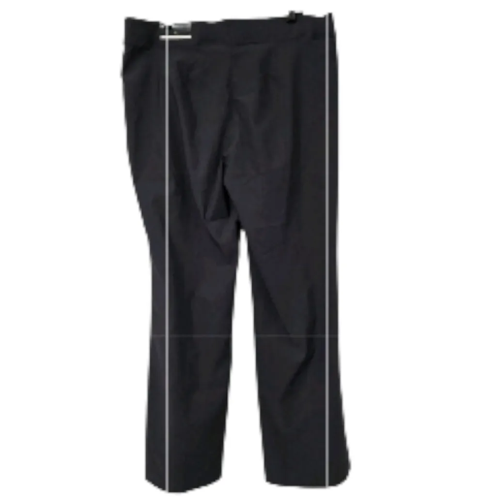 Worthington Pull On Bootcut Dress Pants Womens 18W Career Stretch NEW Steel Gray - Image 4