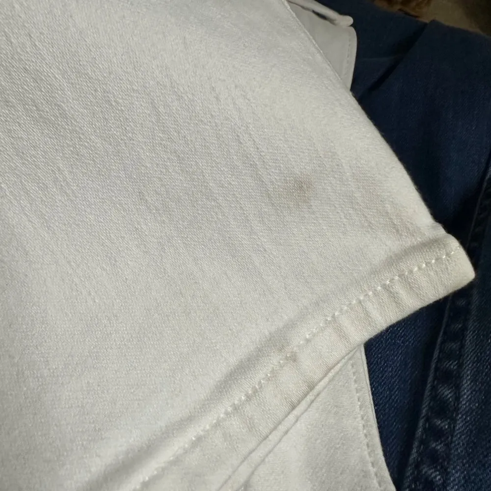 J. Crew 9" Vintage Slim-Straight Jeans White Women's Size 33 Denim Jean - Image 8