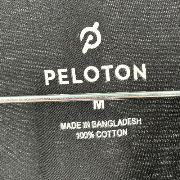 Peloton Century 100 Shirt Black Unisex M Tagless 100%‎ Cotton Limited Edition - Image 5