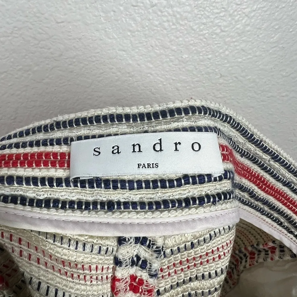 Sandro Paris Odette Shorts Size 38 or US 6 - Image 11