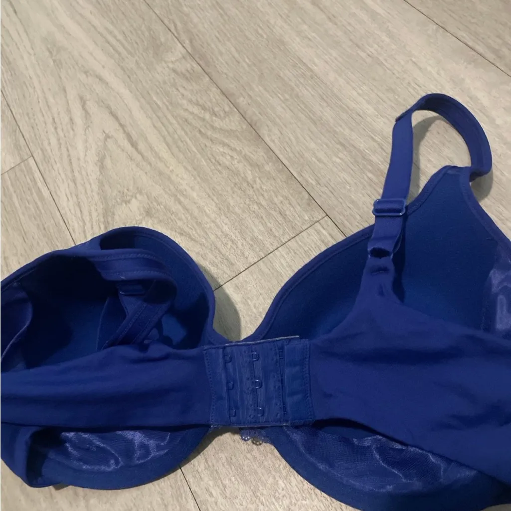 Bali Deep Blue Lace Bra - Image 3