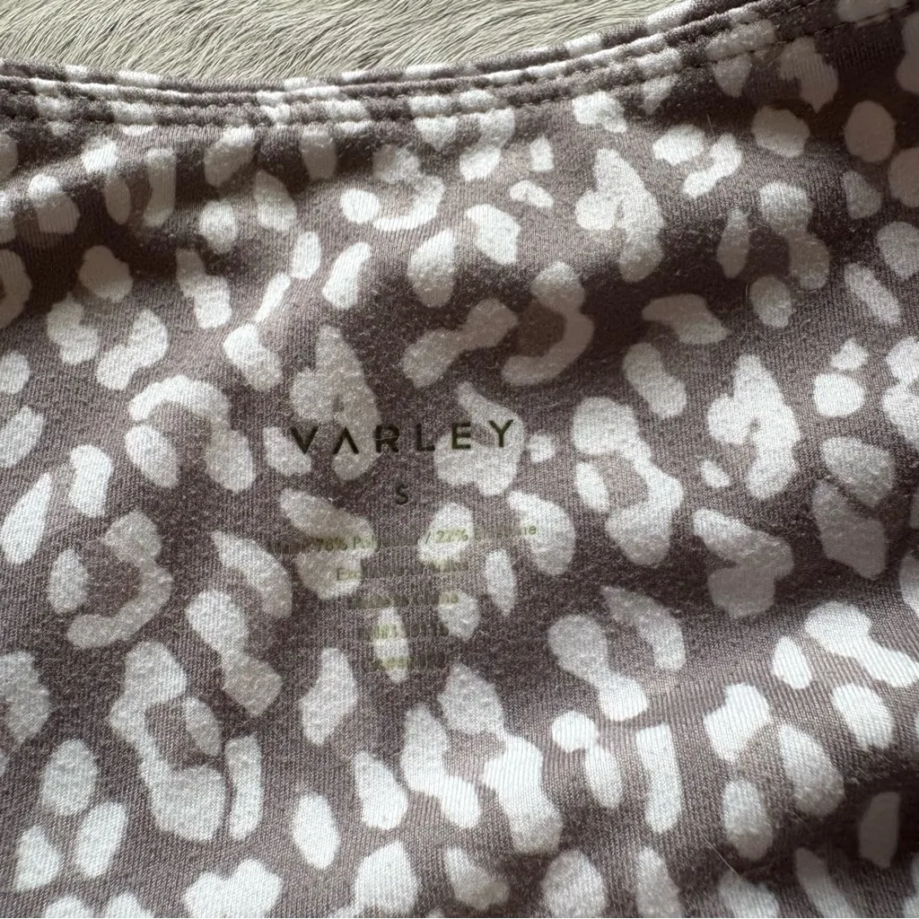 VARLEY Cheetah Print Leggings Size‎ Small - Image 3