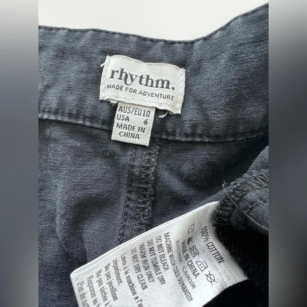 rhythm mini skirt black 6 - Image 3