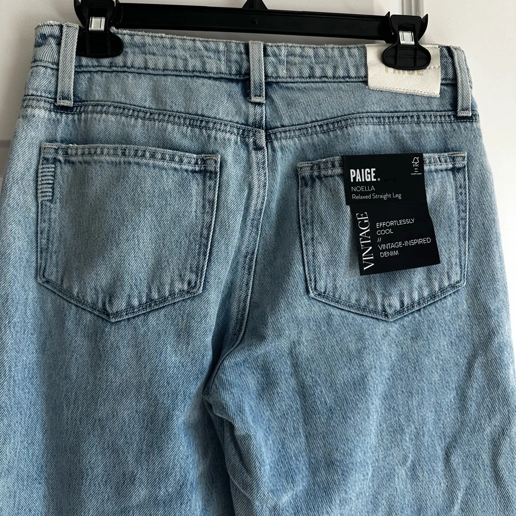 Paige Noelle Relaxed Straight Leg Jean NWT‎ - Image 6