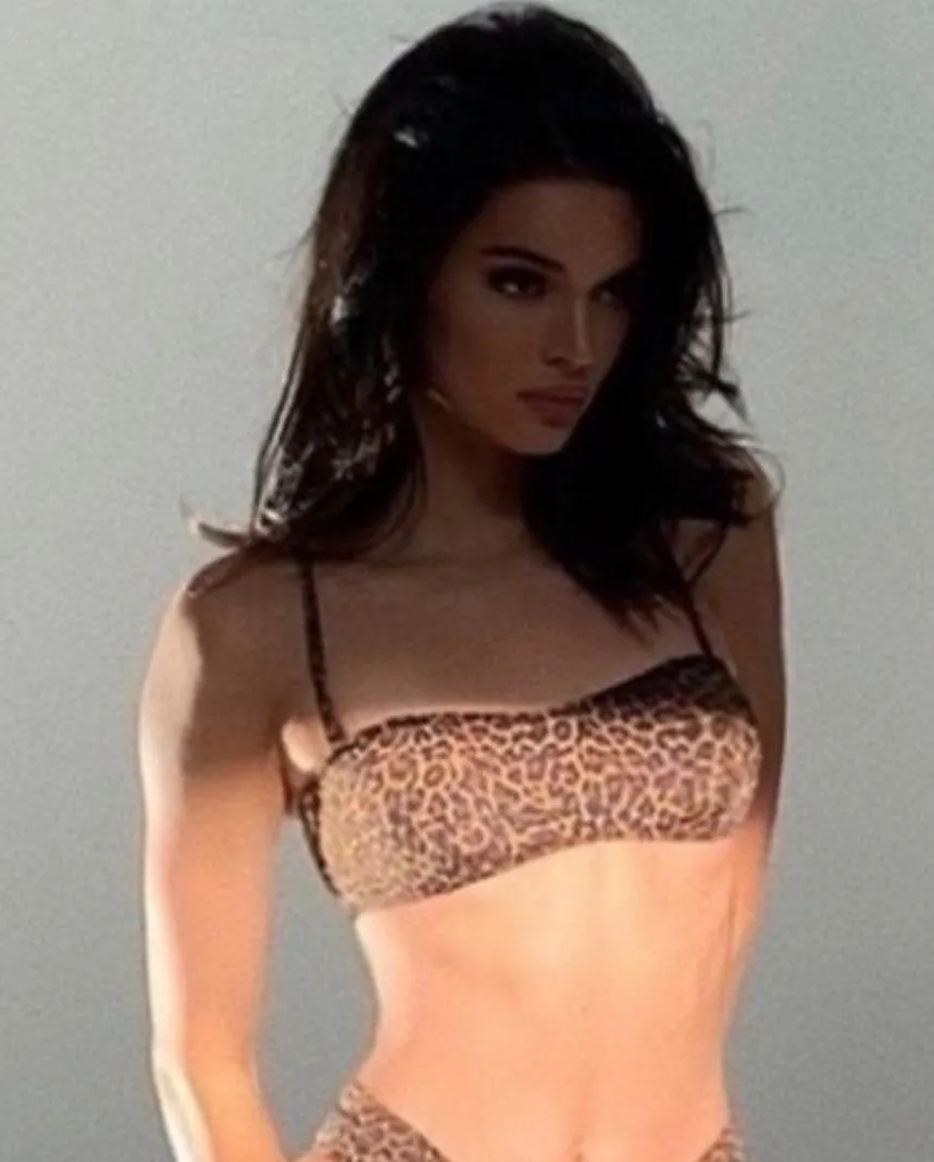 Kendall & Kylie Cheetah Print Bikini Set  - Image 3