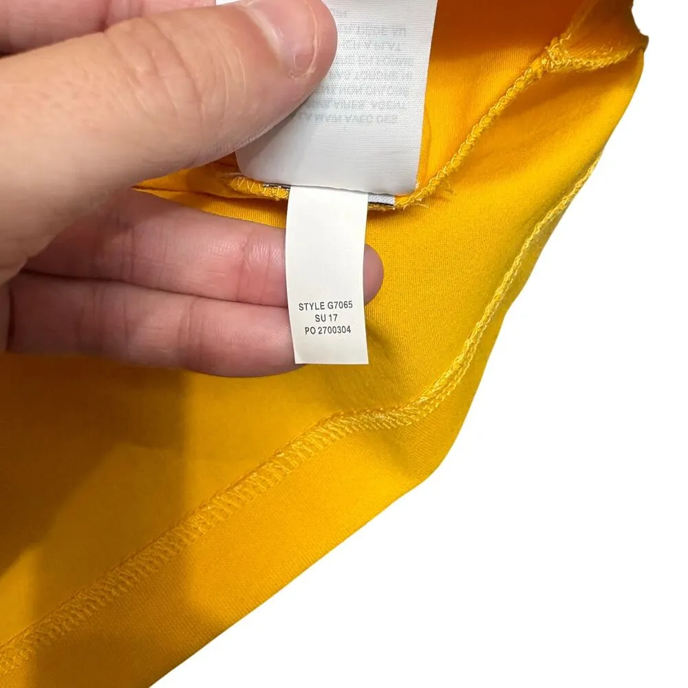 J. Crew Butter Yellow One Shoulder Ruffle Top XXS Summer Spring Vacation Resort - Image 6