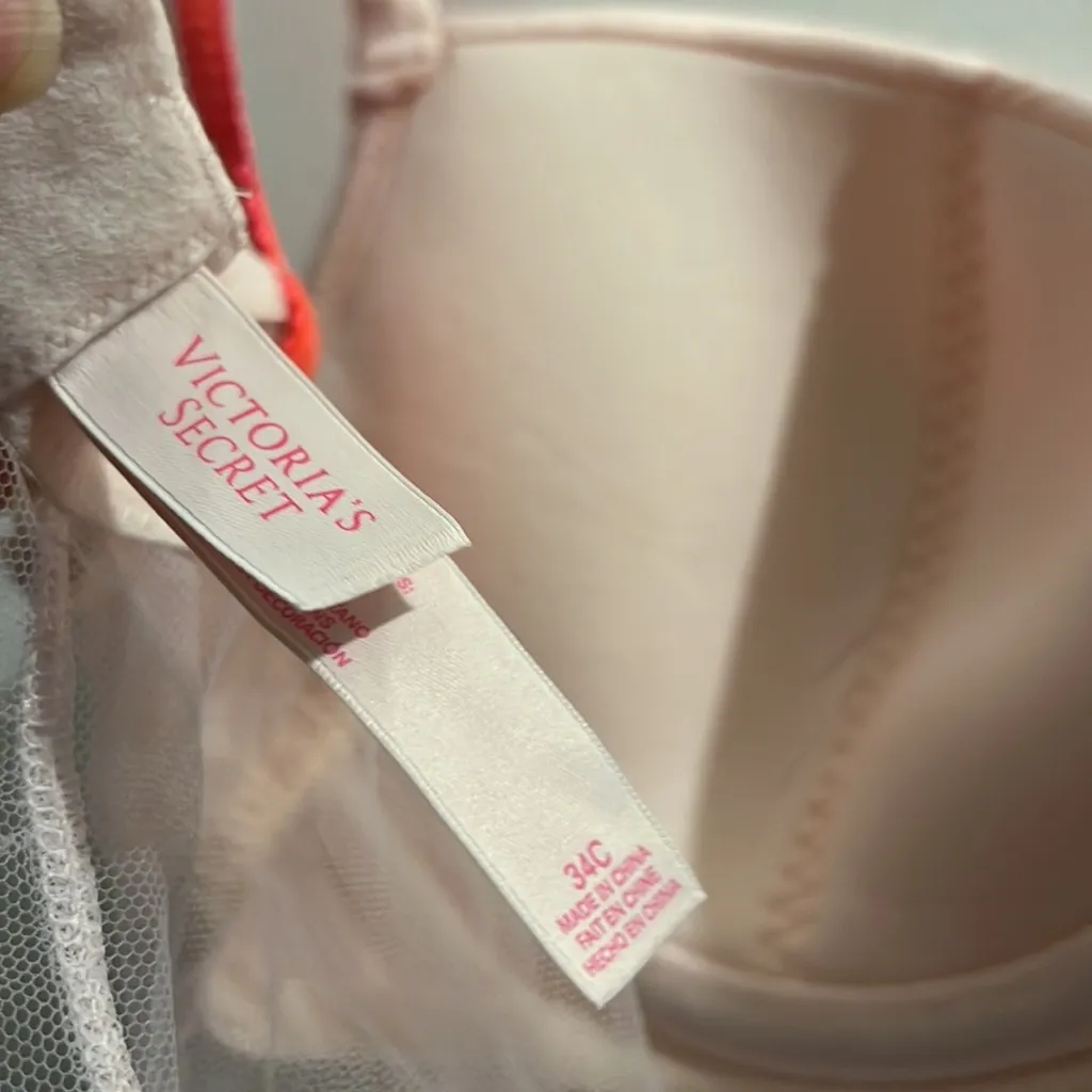 Y2K Fairy 34C/32D- Victoria’s Secret Tulle Babydoll Lingerie Teddy - Image 9