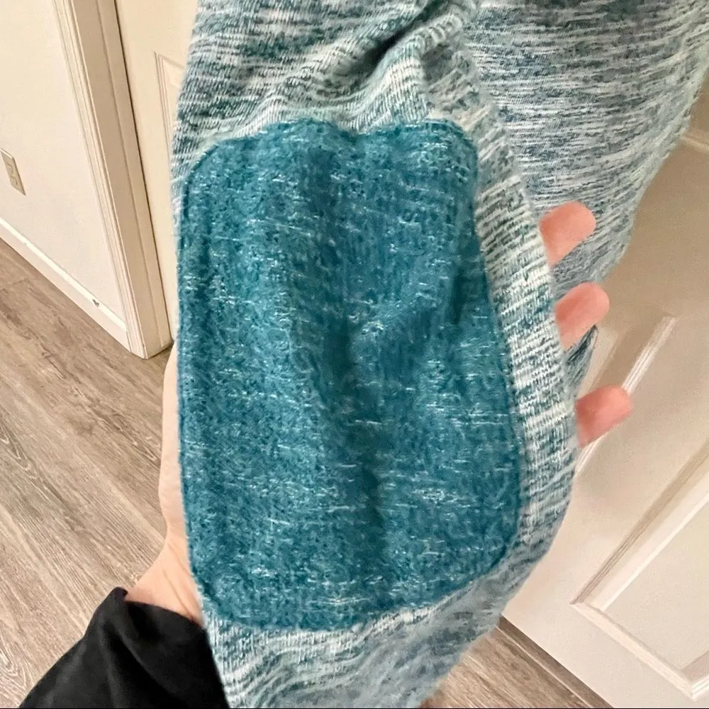 Lucy blue zipper jacket elbow patch sleeves Size undefined - Image 8