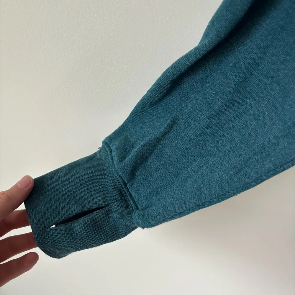 Rank 45 Blue Hoodie Pullover Sweatshirt Size L - Image 4