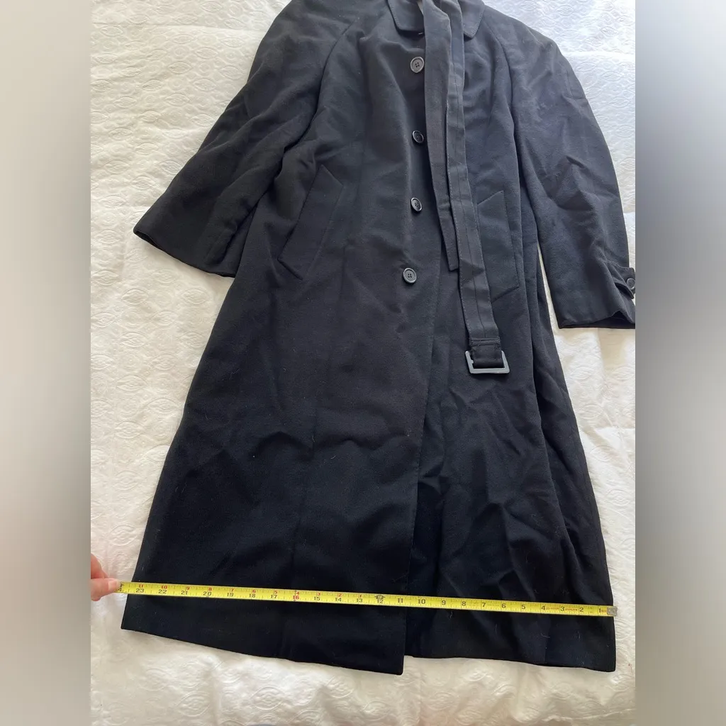 Givenchy  Black Trench Coat - Image 3