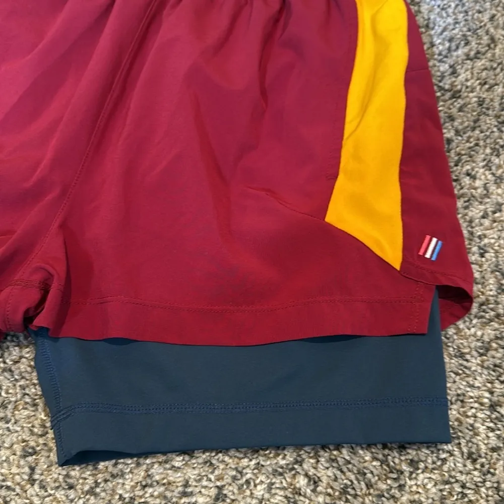 FourLaps Command Short Pinot/Radiant Yellow/Moonlight XS Red - Image 3