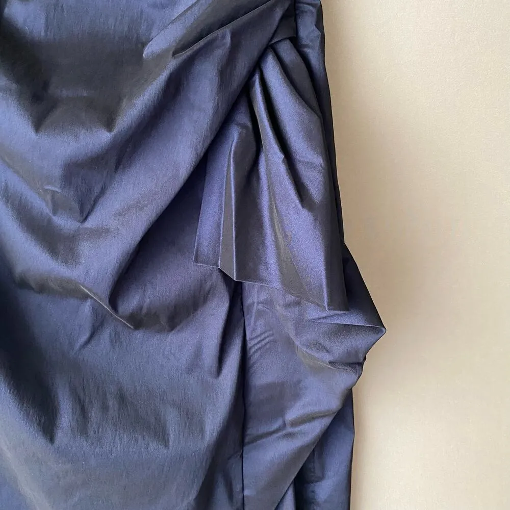 Maggy London sz‎ 16 blue sheath sleeve midi cocktail dress - Image 5