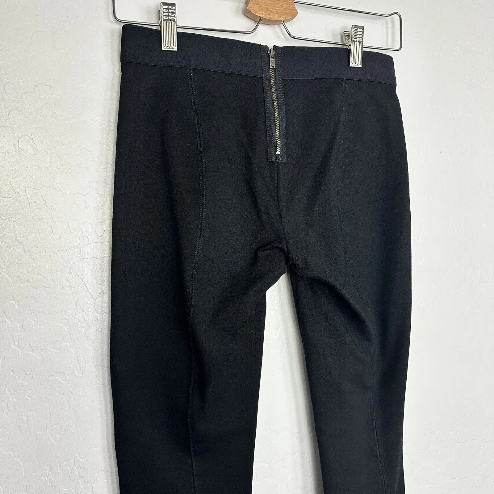 J. CREW Women's Black PANT Cropped Leggings Style 24529 - Image 6