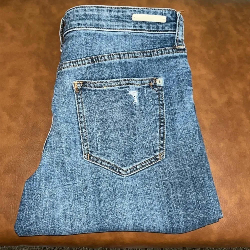 Pilcro and the Letterpress Anthropologie Slim Boyfriend Short Size 27 - Image 4