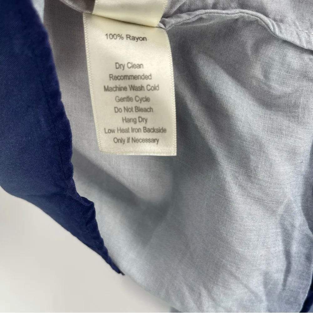 Ecru  Blouse Small Ombre Pastel Designer Luxury Business Casual Office Light - Image 13