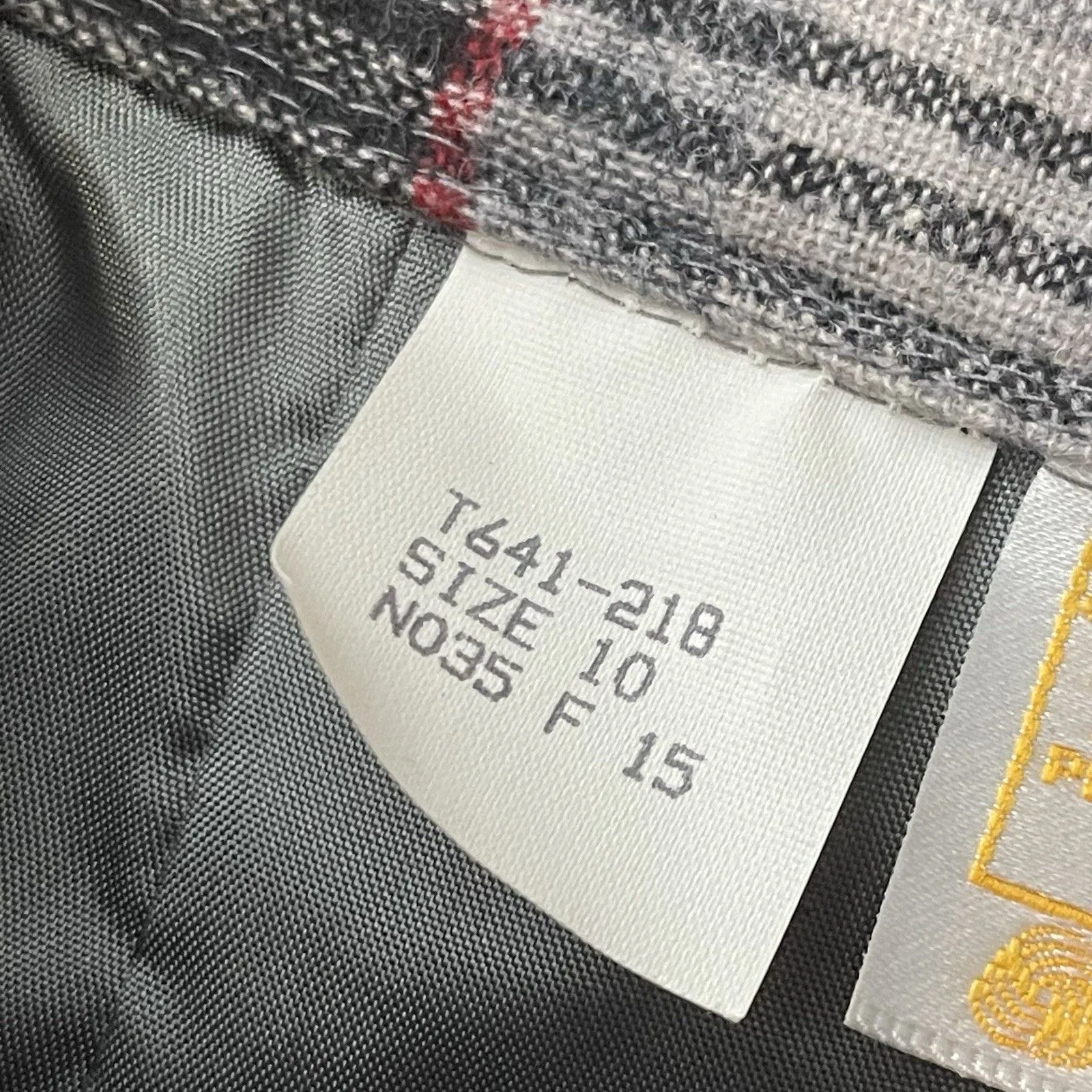 PENDLETON 100% Virgin Wool Pleated Tartan Midi Skirt Size 10 Made in USA Holiday - Image 5