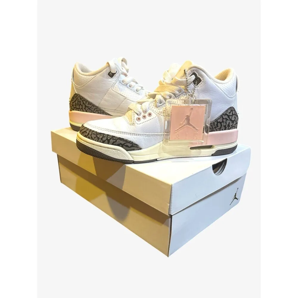 Women’s Size 6 Air Jordan 3 Retro Dark Mocha Sneakers Shoes OG Box - Image 9