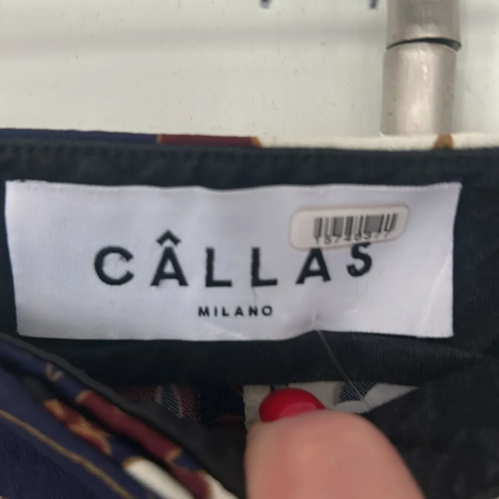 Callas Floral Print Women's Pants IT 38 US 0 - Image 6