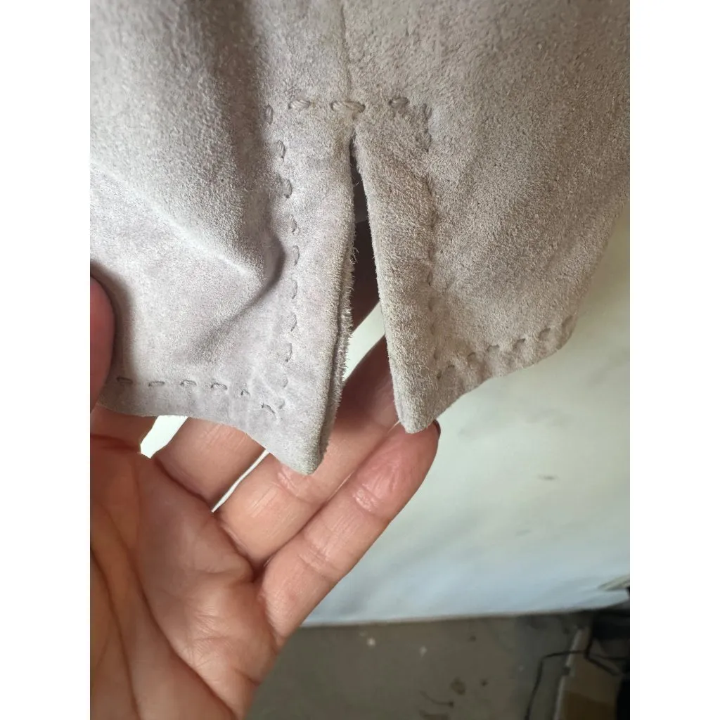 Pendleton Blazer Women Large Purple Lilac Leather Single Breasted Jacket Outdoor - Image 11