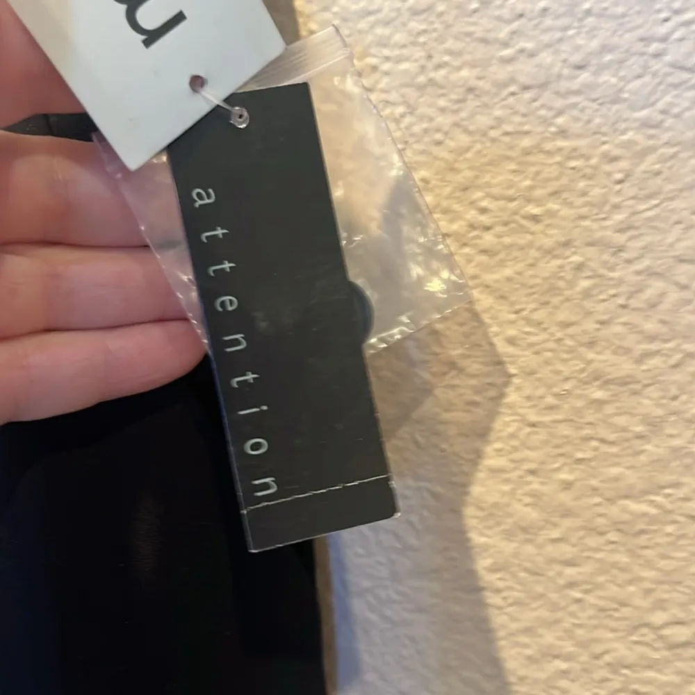 New Attention Women’s Mid Rise Modern Fit Black Slacks Unlined Size 14 NWT - Image 7