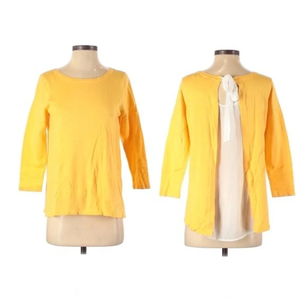 Jules & Leopold Amarillo Fresh Blossoms Sweater, Knit Top Size S New w/Tag - Image 4