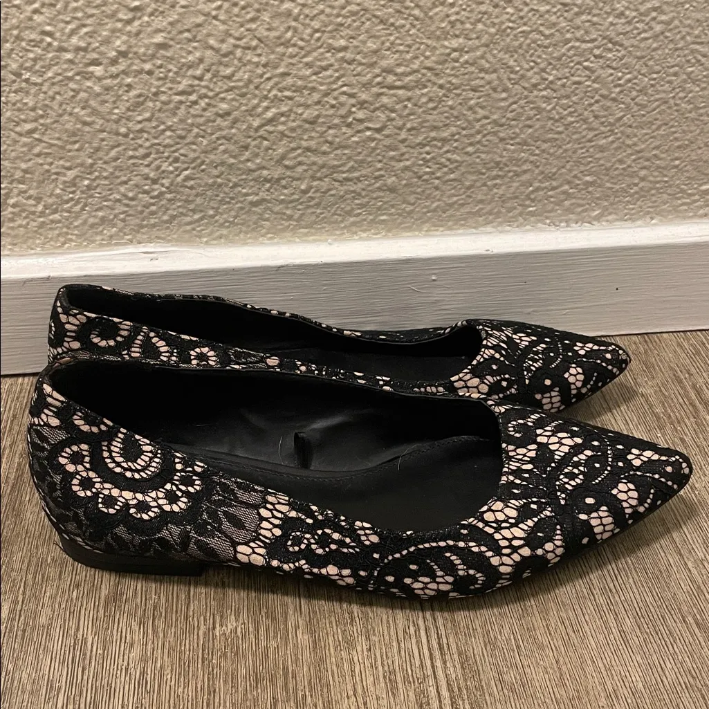 EXPRESS - LACE FLAT PITCH BLACK - Image 3