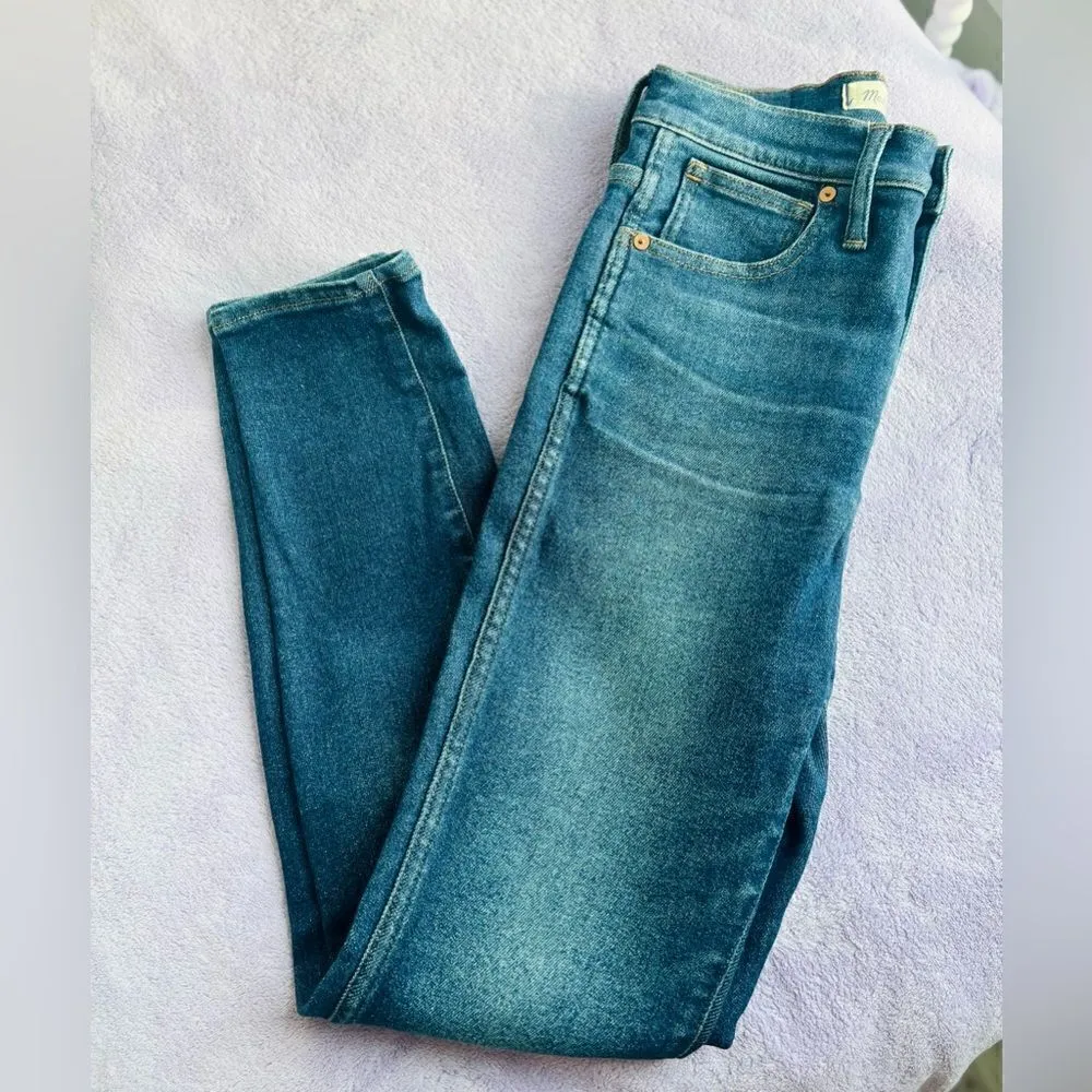 MADEWELL 10" High-Rise Skinny Jeans Size 27 - Image 11