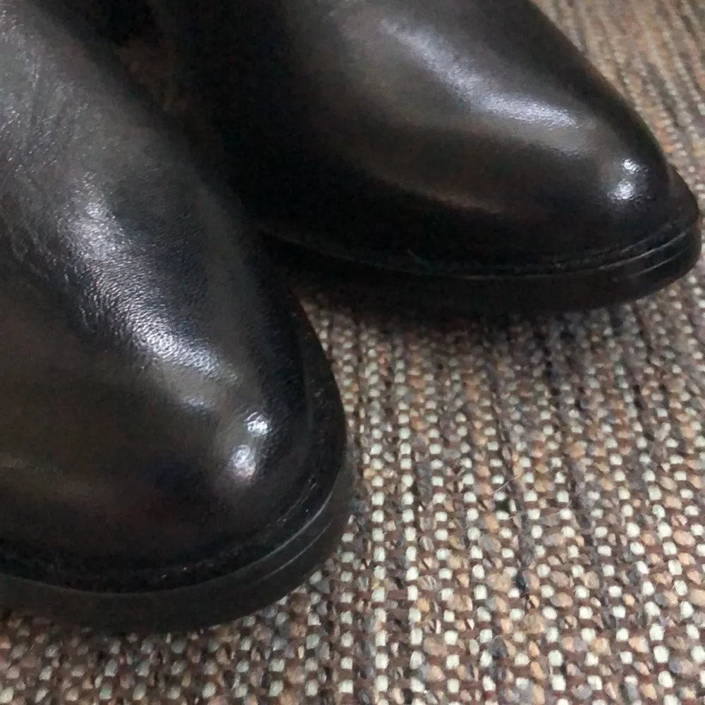 NWOB Corso Como Cagney Ankle Boots Chain Zip 6 - Image 3