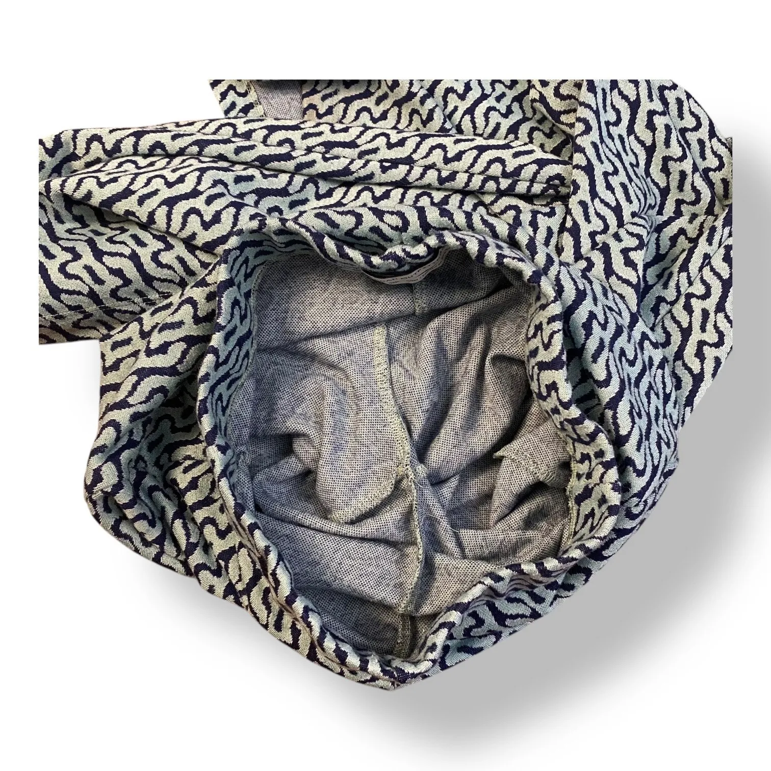 Urban Outfitters Blue Bryn Patterned‎ Flared Leggings Size Small Boho - Image 9