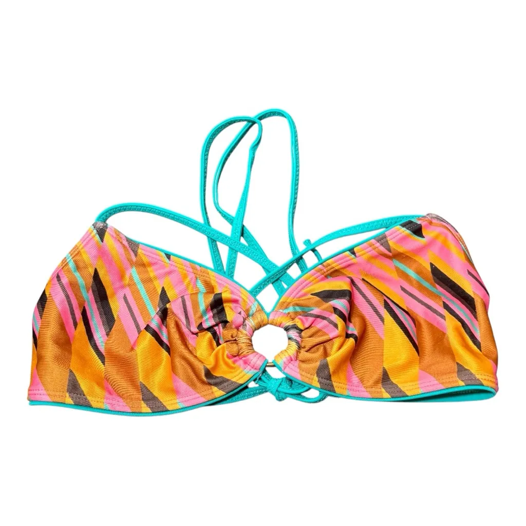 STUSSY Vibrant Multicolour Bikini Top - Image 3