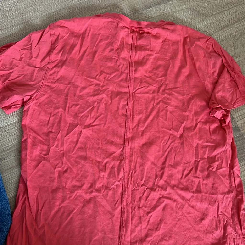 LULULEMON OVERSIZED TEE Pink Size 8 - Image 2