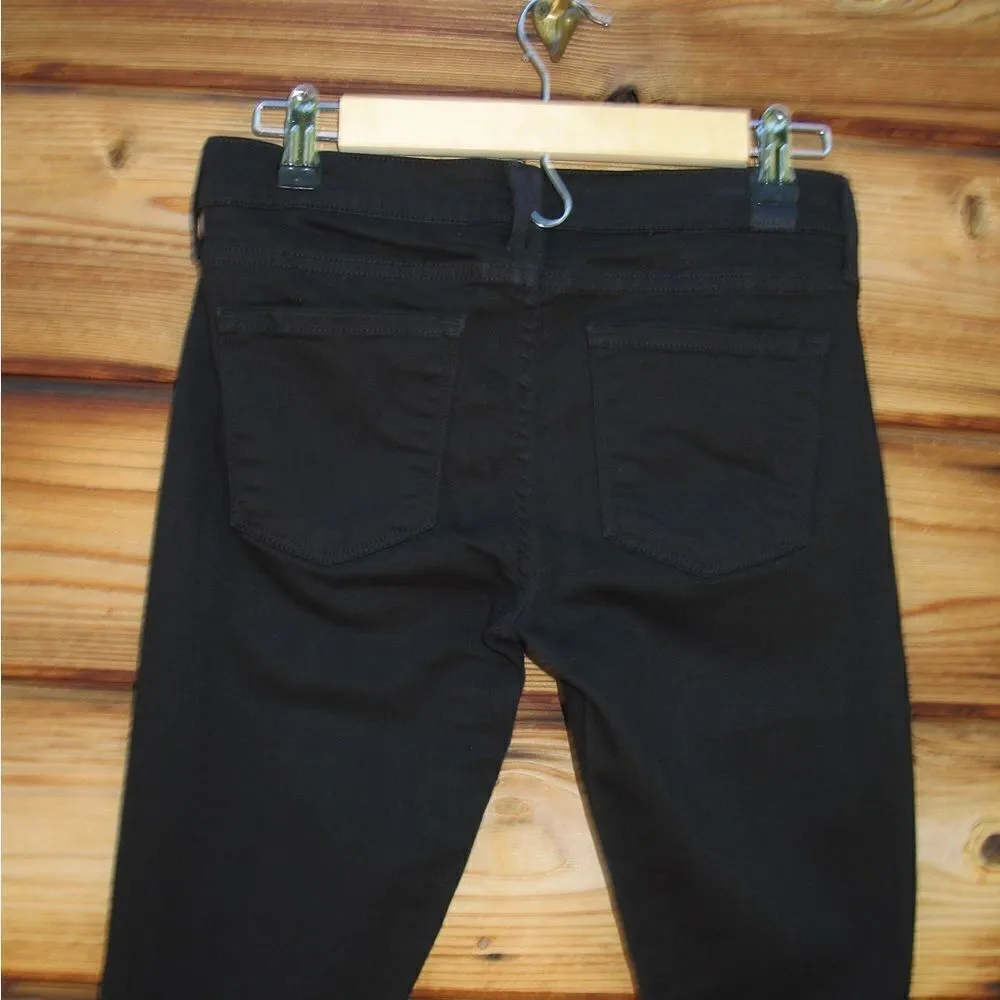 Vince Ankle Skinny Stripe Mid Rise Jeans - Image 7