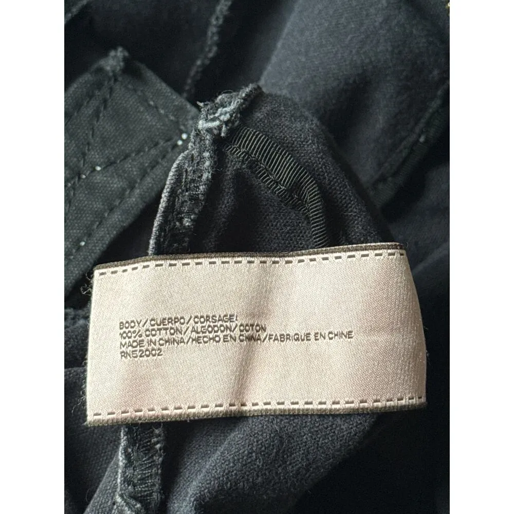 Y2K Juicy Couture large Black Logo Print Cotton Canvas Tote Bag - Image 10